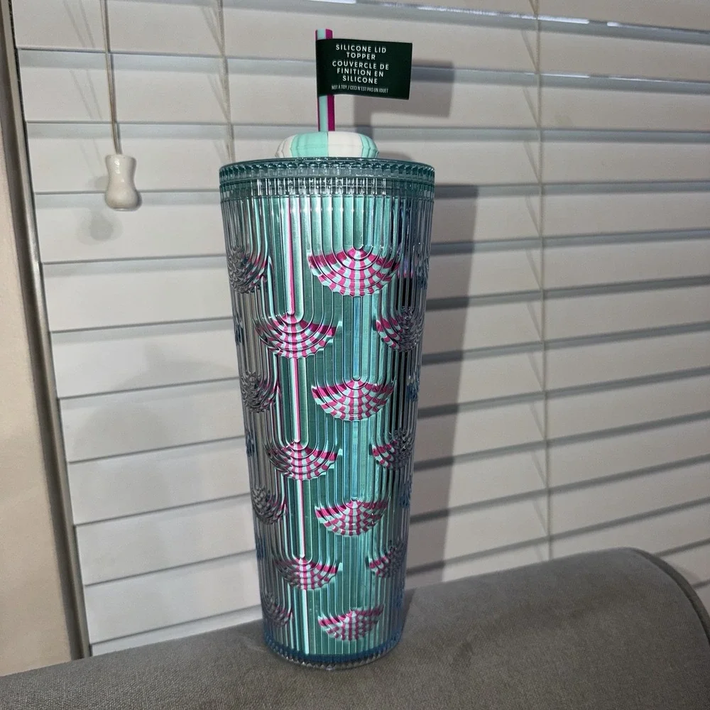 Starbucks 2022 Spring Iridescent Mermaid Scales Venti Cold‎ Cup Tumbler 24oz