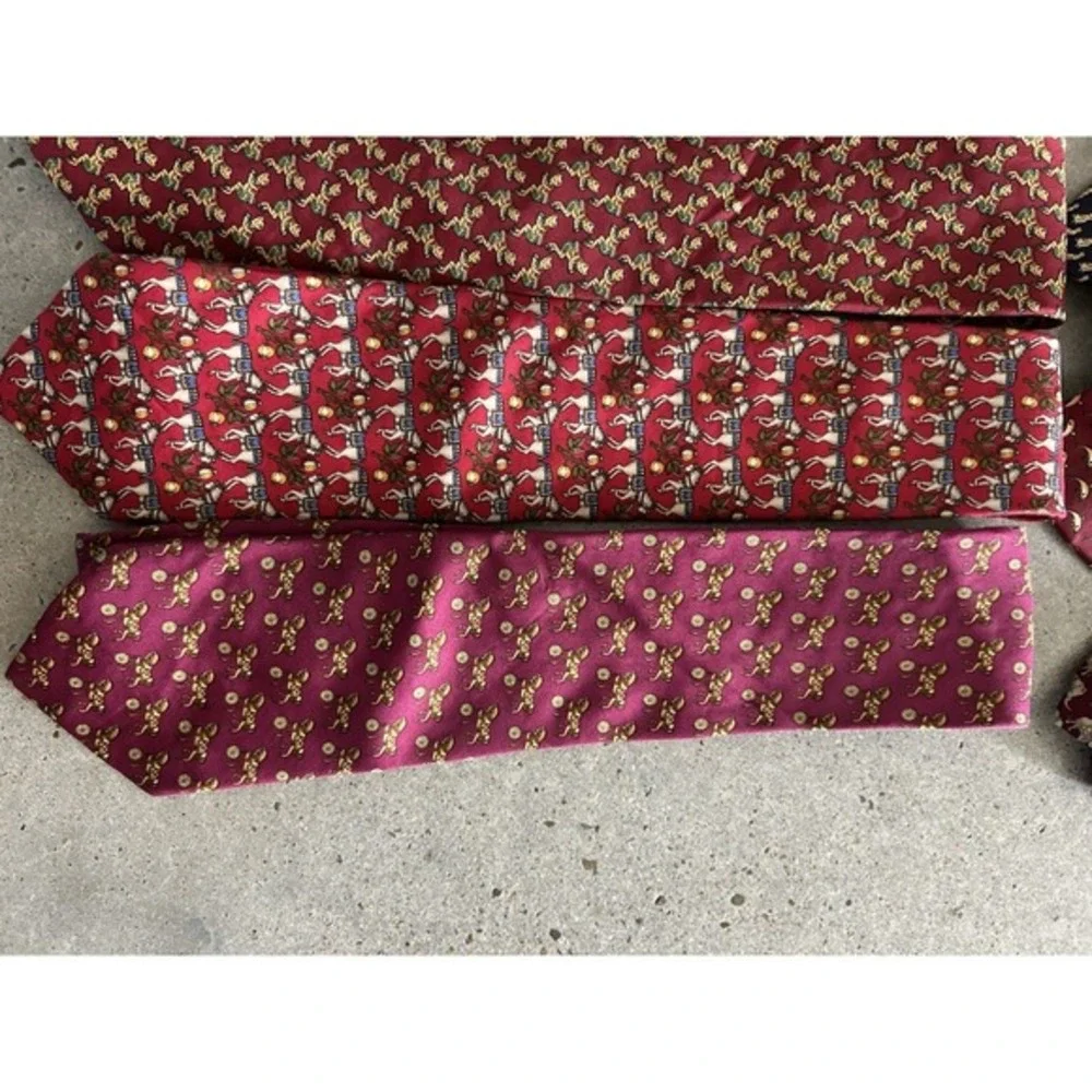 Brooks Brothers Makers Tie Necktie Lot Circus Animals Silk‎ VGUC