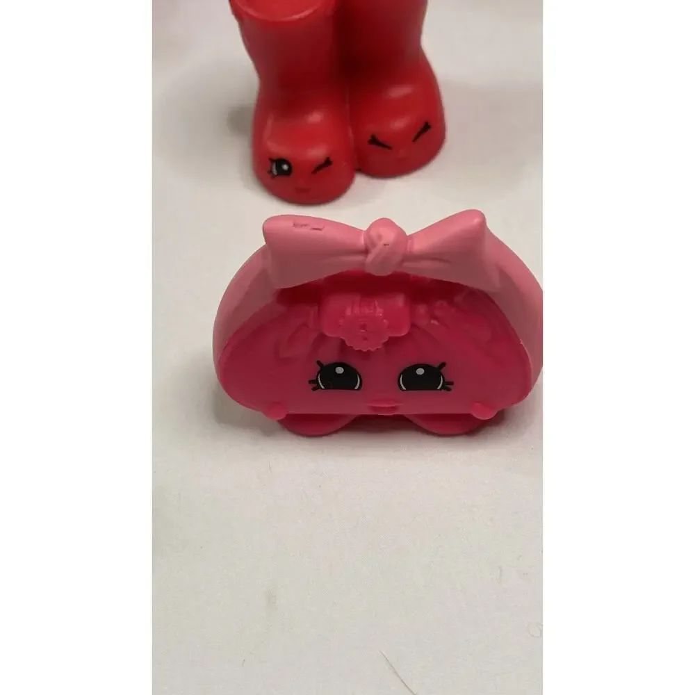 Shopkins for McDonald's Happy Meal Toys Lot of 6 ~ Shoes, Dress, Purse,Boots