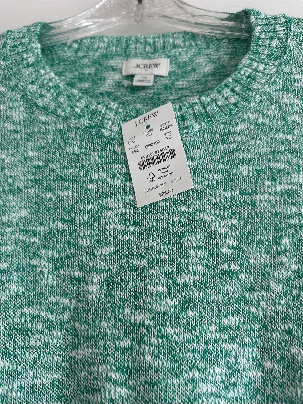 J. Crew soft heathered