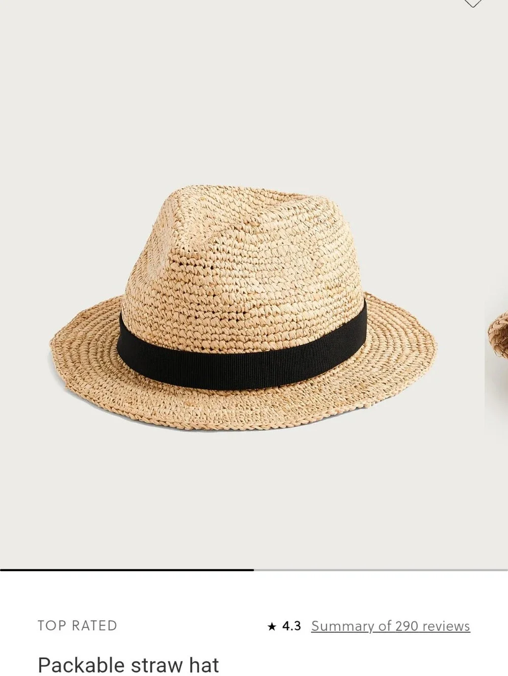 J. Crew crew fedora