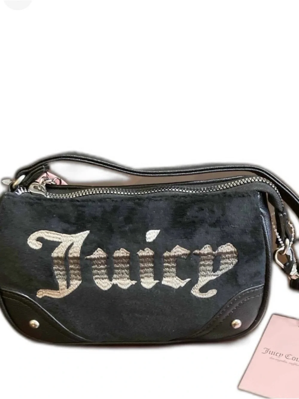 Juicy Couture Small Embroidered Logo Shoulder Bag