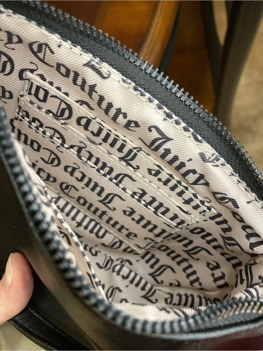 Juicy Couture Small Embroidered Logo Shoulder Bag