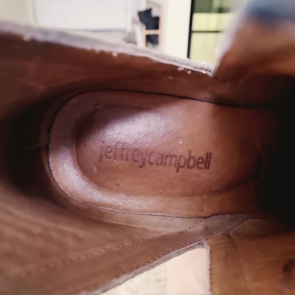 Jeffrey Campbell snakeskin cromwell