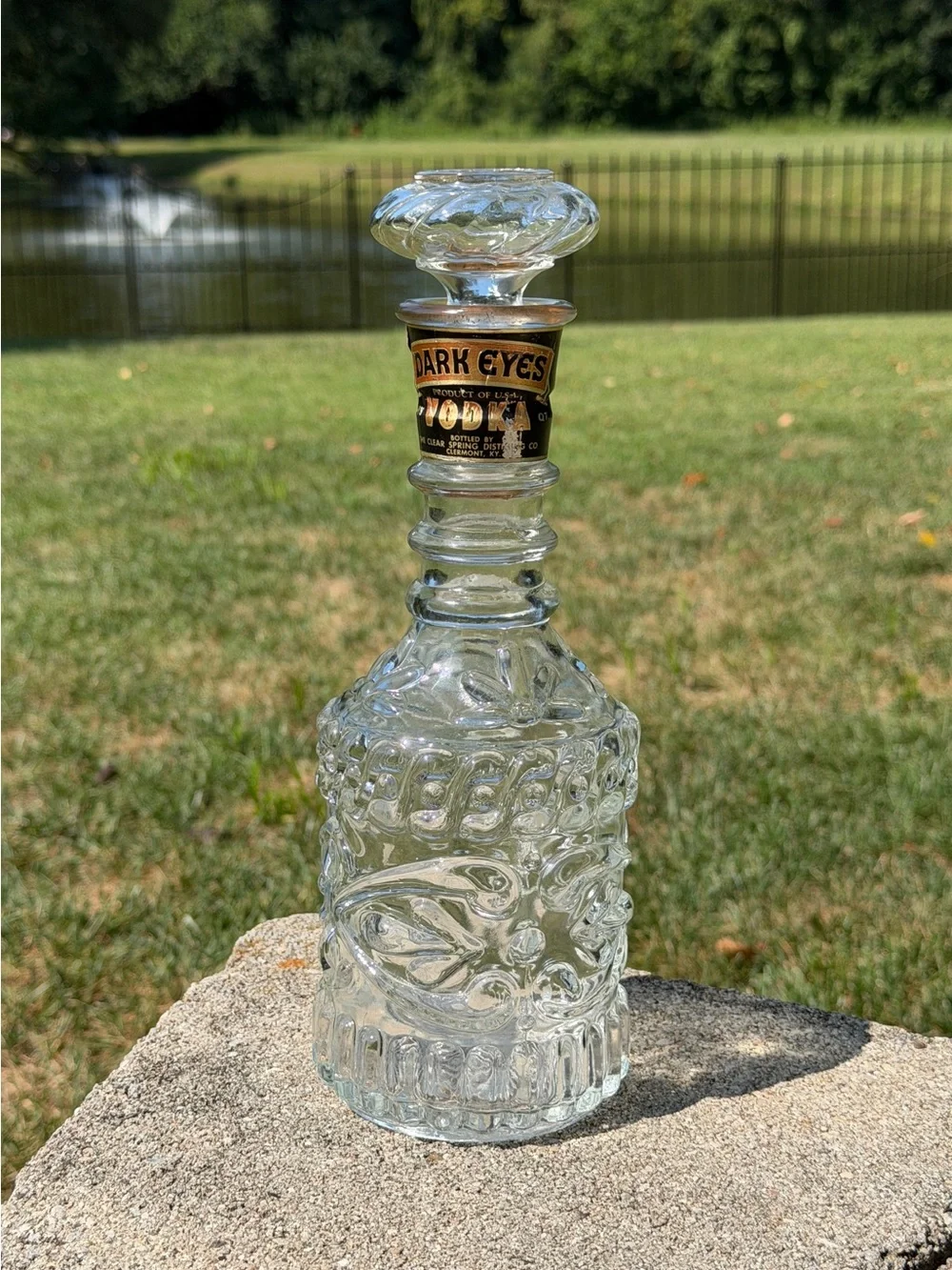Dark Eyes Vodka vintage dark