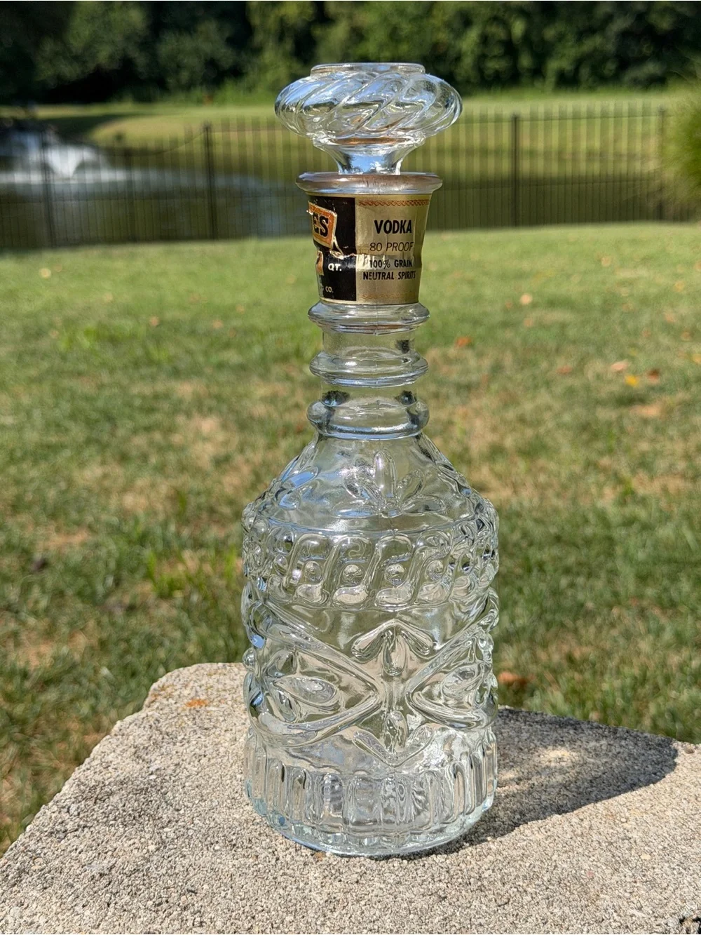 Dark Eyes Vodka vintage dark