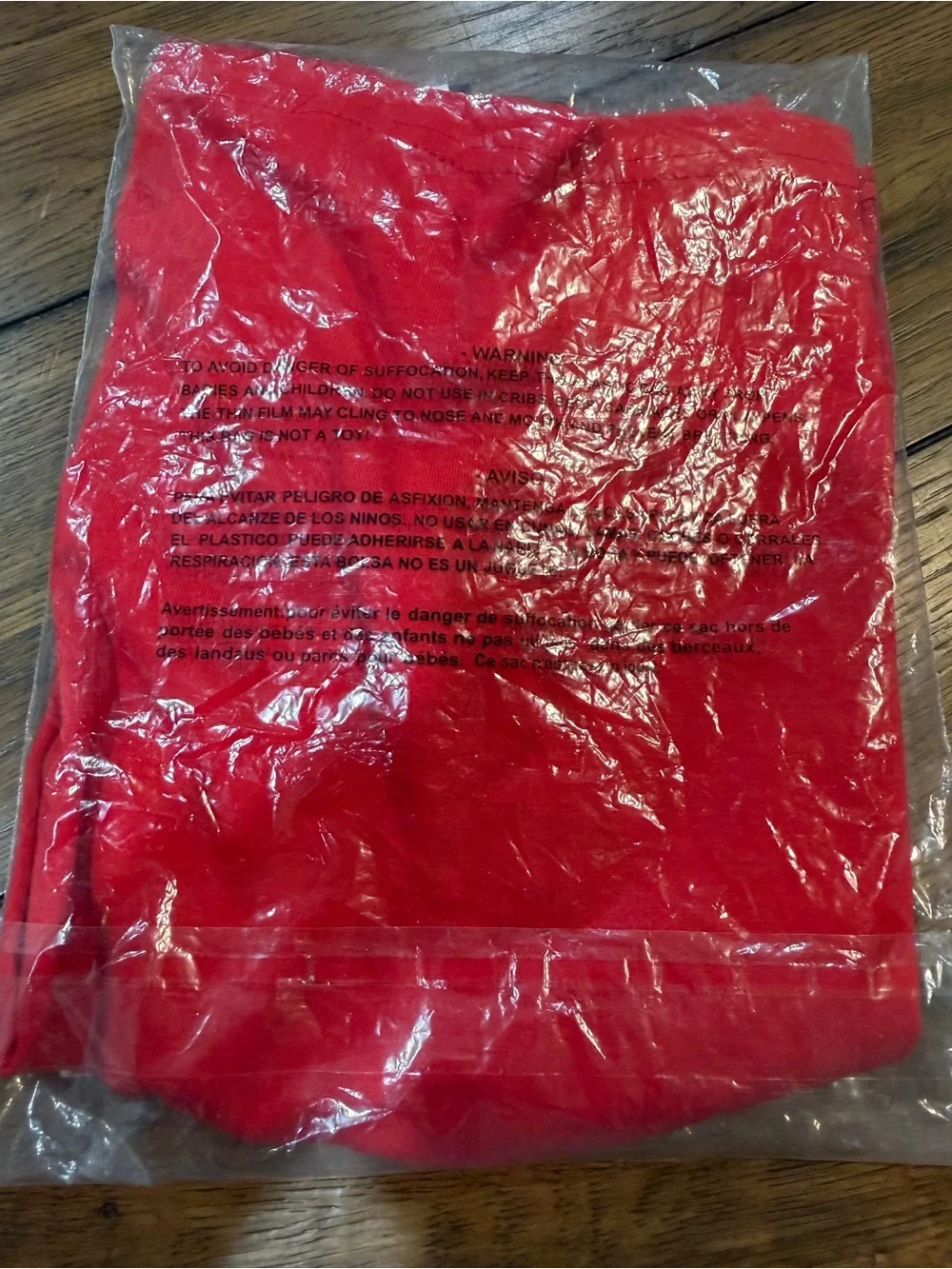 Tommy Hilfiger Red Logo Tee with Iconic Flag​