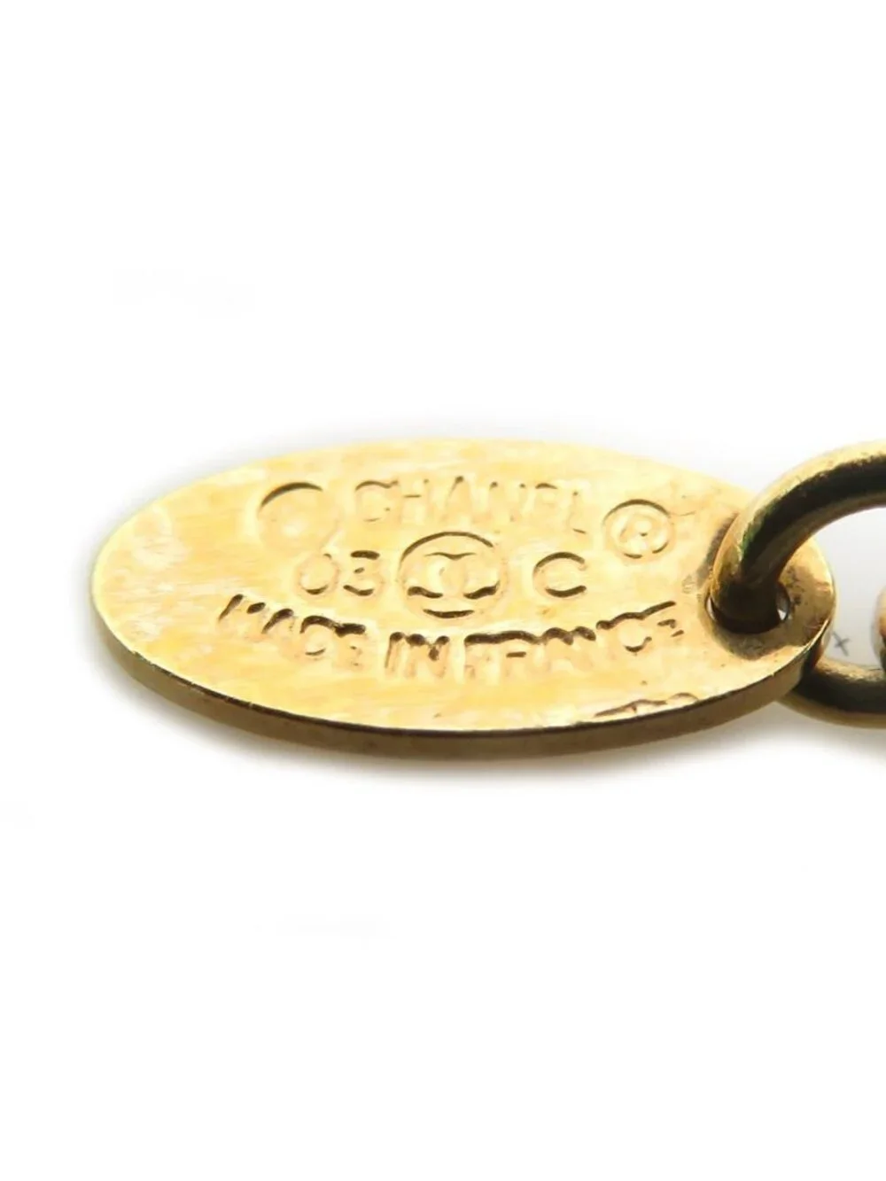Chanel Necklace CC Logo