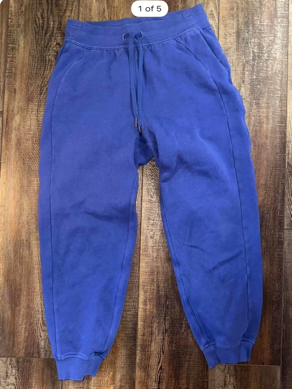 lululemon athletica Royal Blue Fleece Joggers