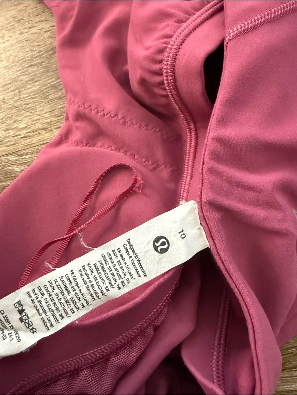 lululemon athletica sz 10
