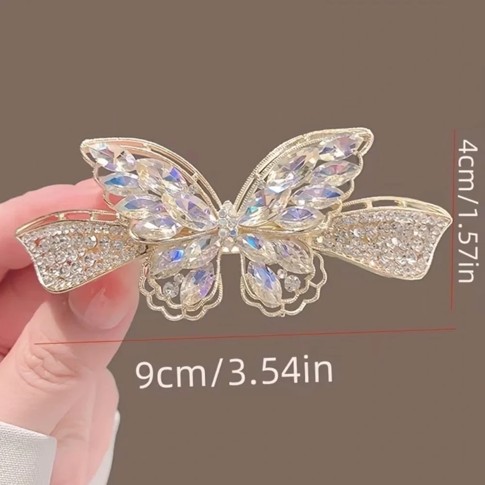 Elegant Gold Butterfly Hair Clip. Cute Butterfly Hair Accessories 🦋 A6-213