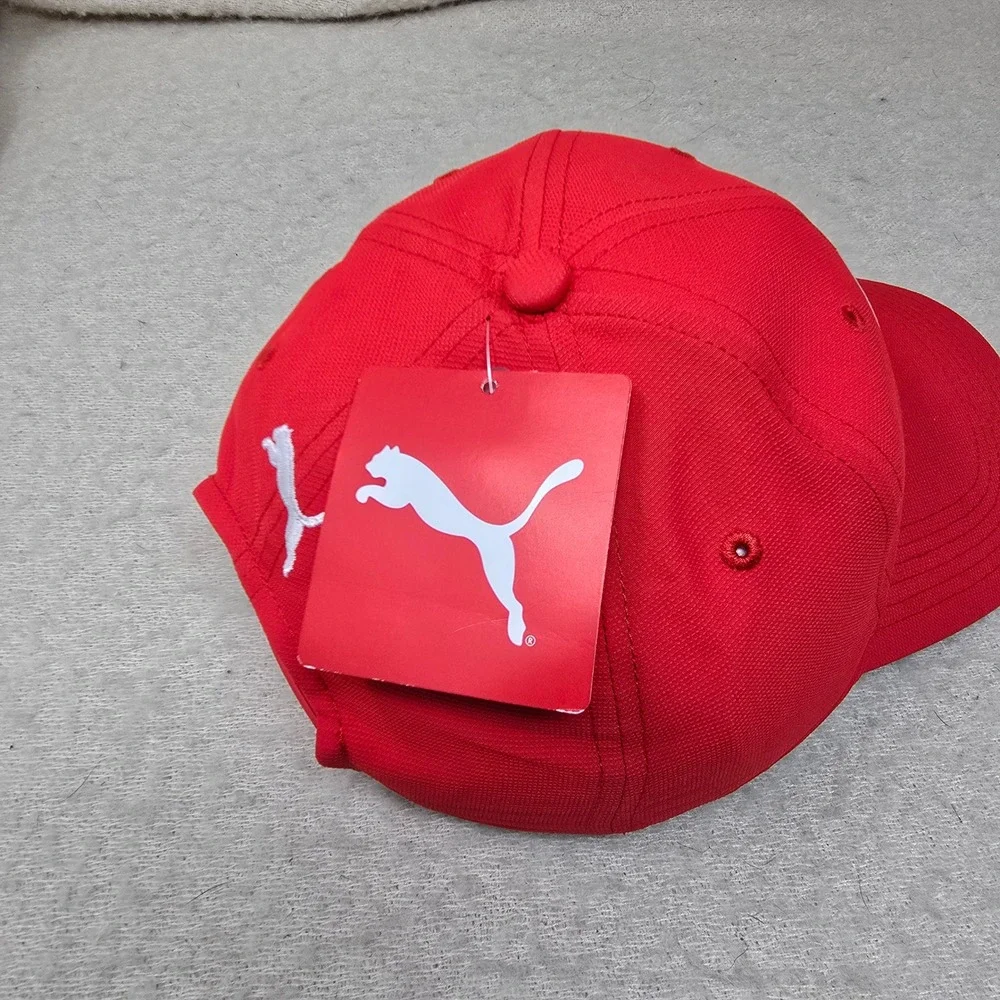 Puma red please two