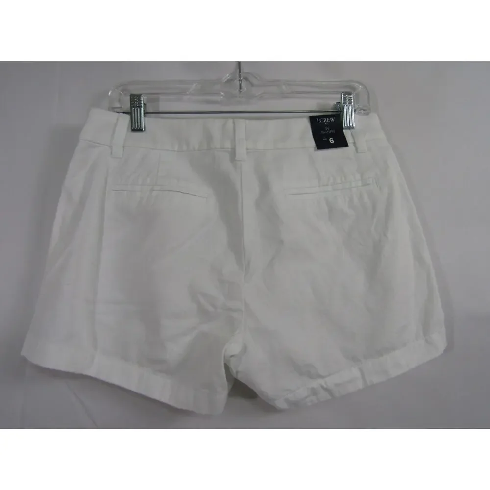 J. Crew White Classic Chino Short 30x3