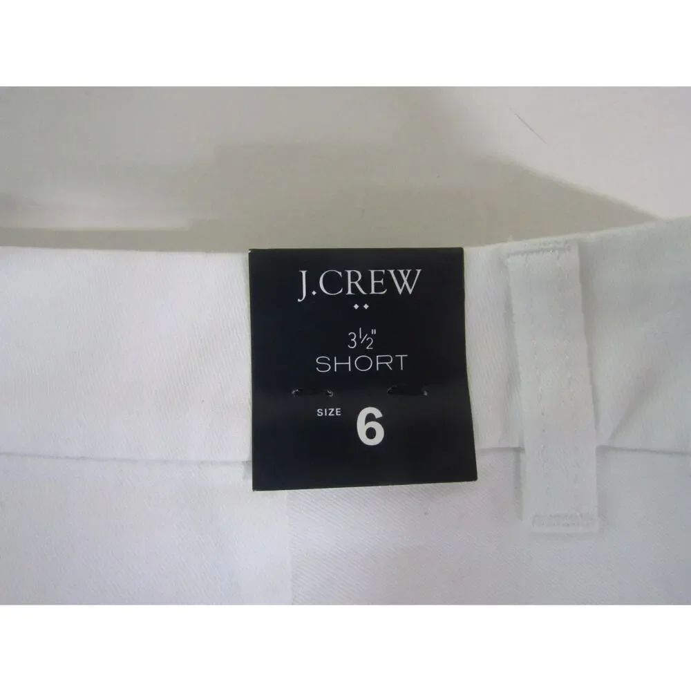 J. Crew White Classic Chino Short 30x3