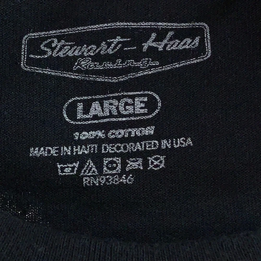 Stewart-Haas Mens Large Black Kevin Harvick 4 Camo NASCAR Racing T-Shirt