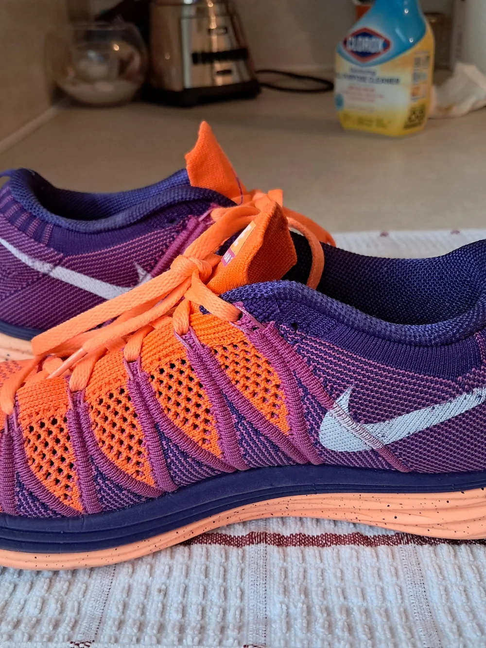 Nike vibrant orange