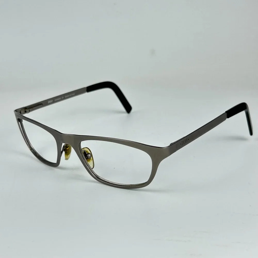 DKNY Kinnard KYS39152 012 Women's Eyeglasses Gray Metal Full Rim 60-14-135 mm‎