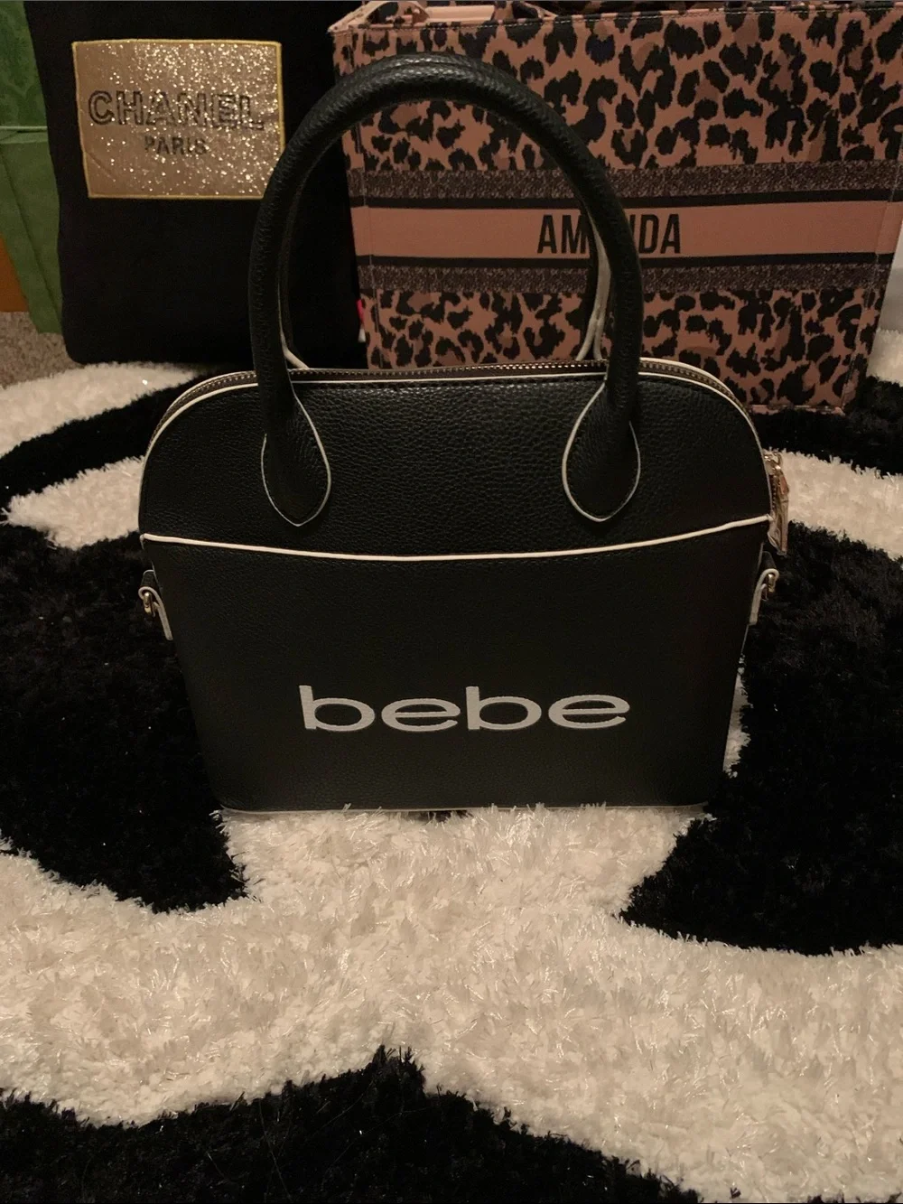 bebe dome satchel