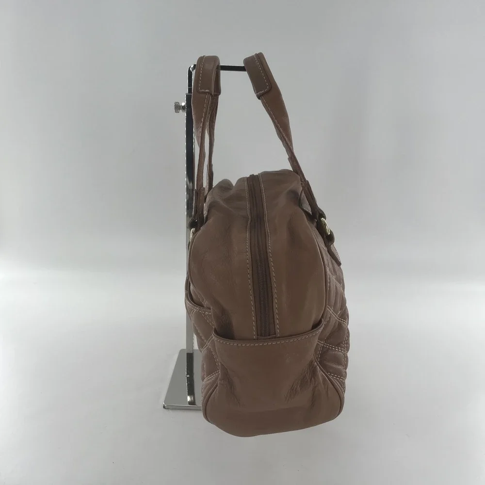 Barr + Barr camel crossbody