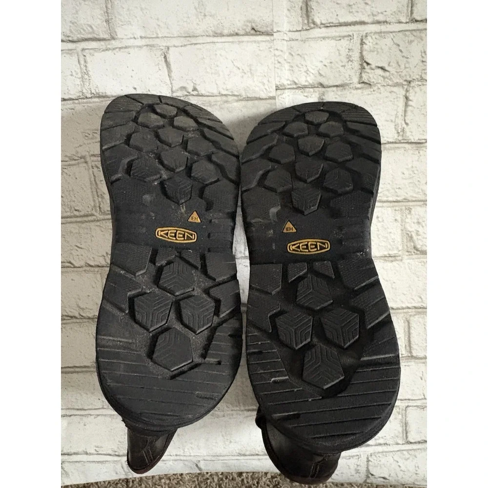 Keen Men Philadelphia Wellington Cascade‎ Brown/Black Carbon Toe Waterproof 11.5