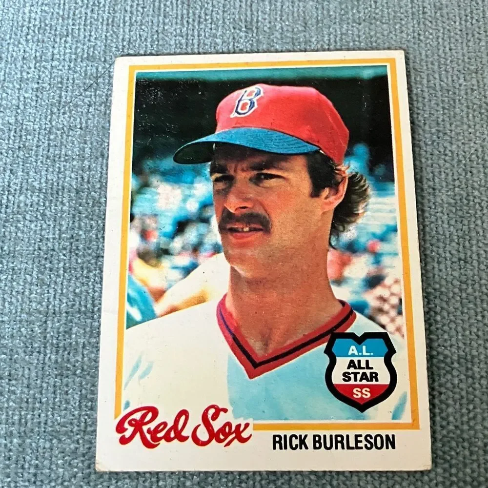1978 Topps Boston Red Sox Baseball Card Trading Card