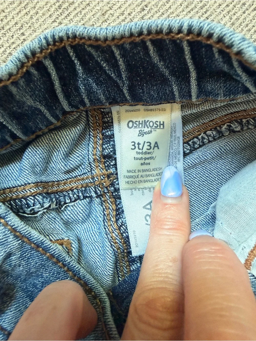 Oshkosh B’gosh kids jeans