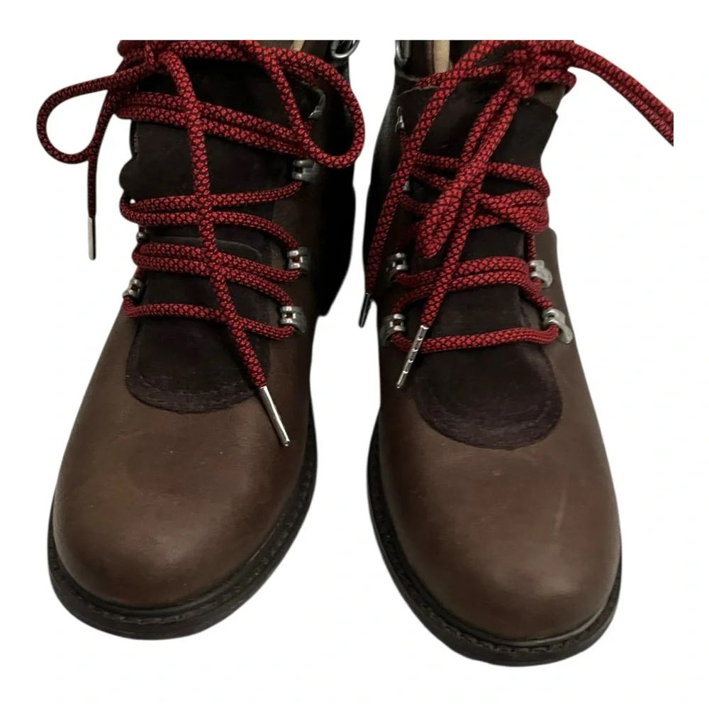 Emu brown leather