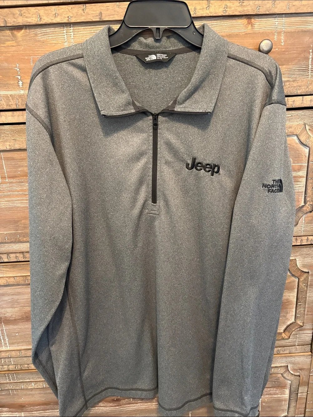 The North Face lightweight gray