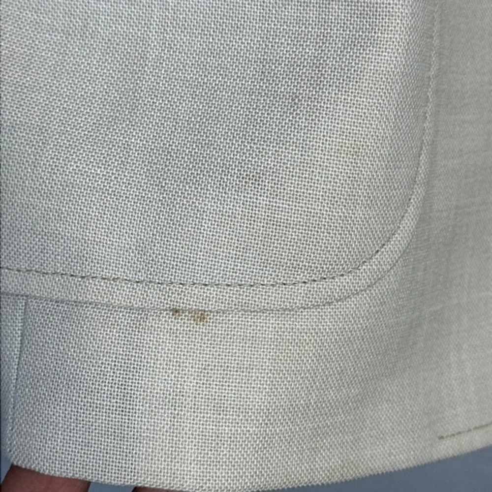 Kendan's Ltd Wimbledon Blazer‎ Men 42R Tan Vintage Gold 2-Button USA Made Golf
