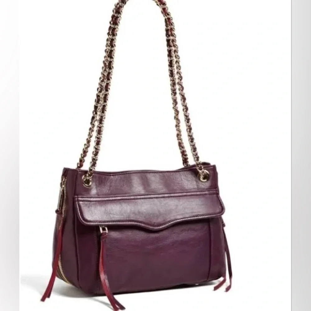 REBECCA MINKOFF swing bag in plum