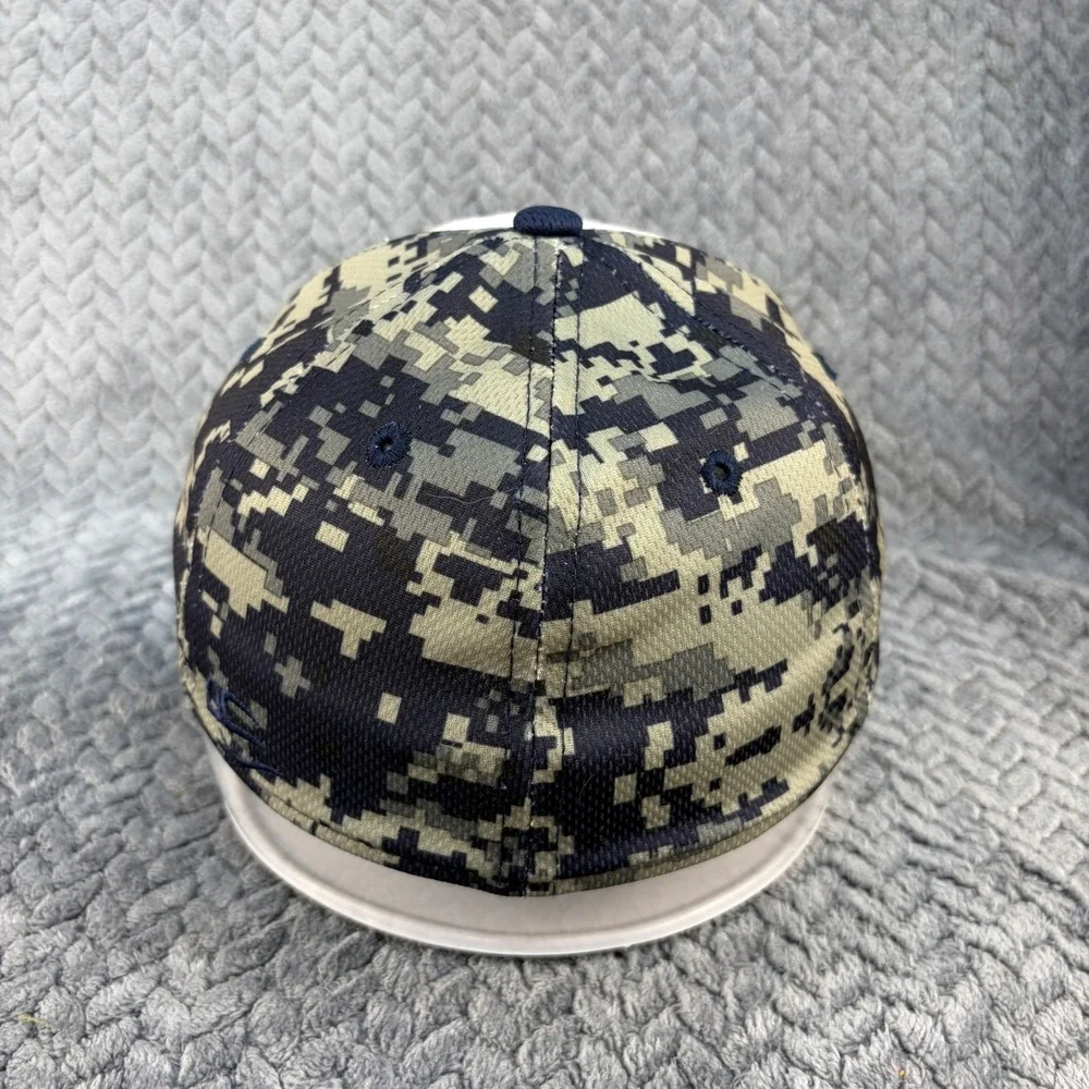 OC Sports Ballparks America Branson Missouri Camo Baseball Hat XS/S Navy White