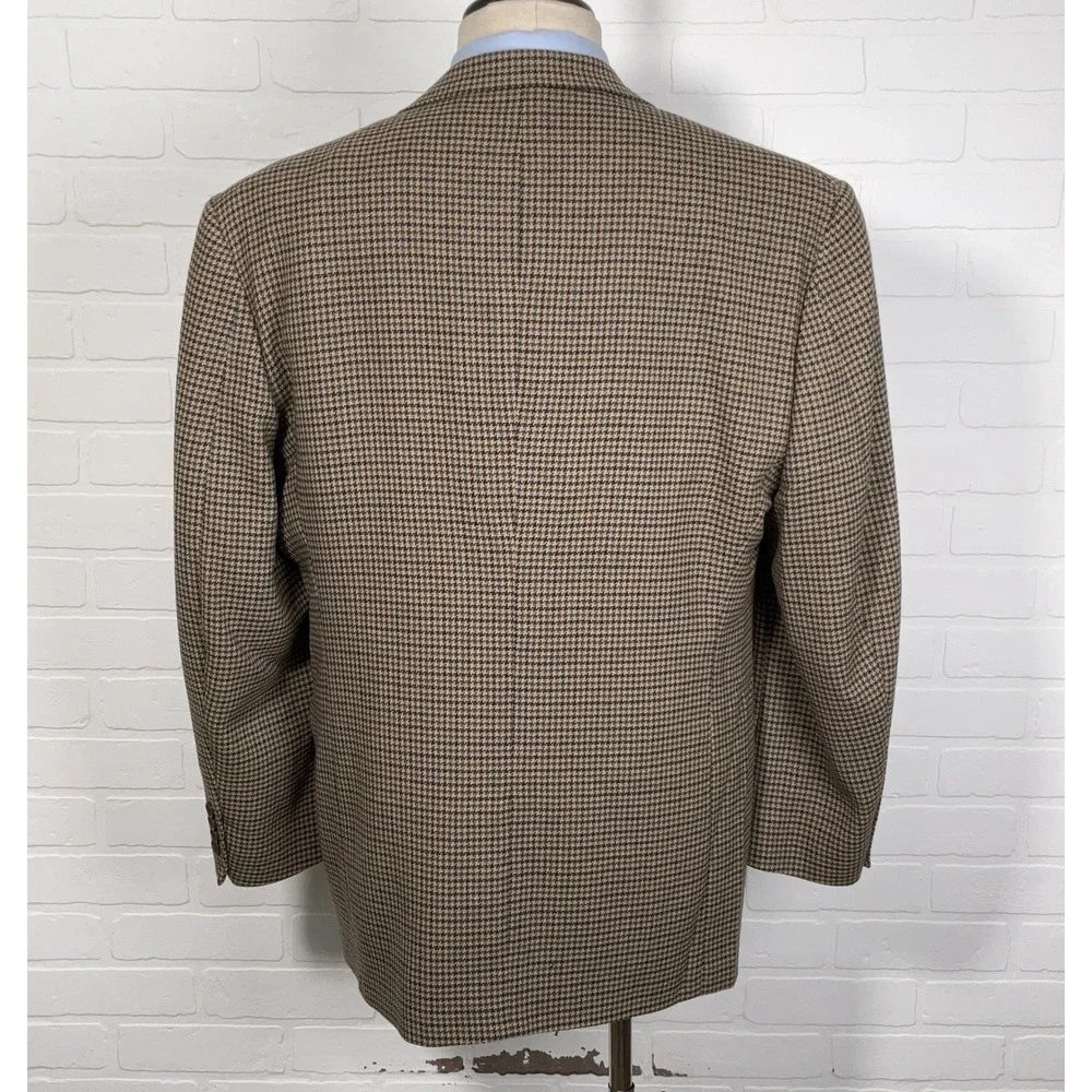 Stafford Options classic houndstooth