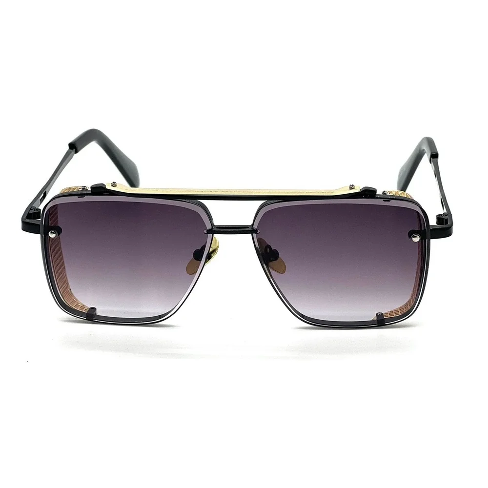 Sunglasses Side Shield Fashion Men Classic Hip Hop Classy Model Thick Black Lens