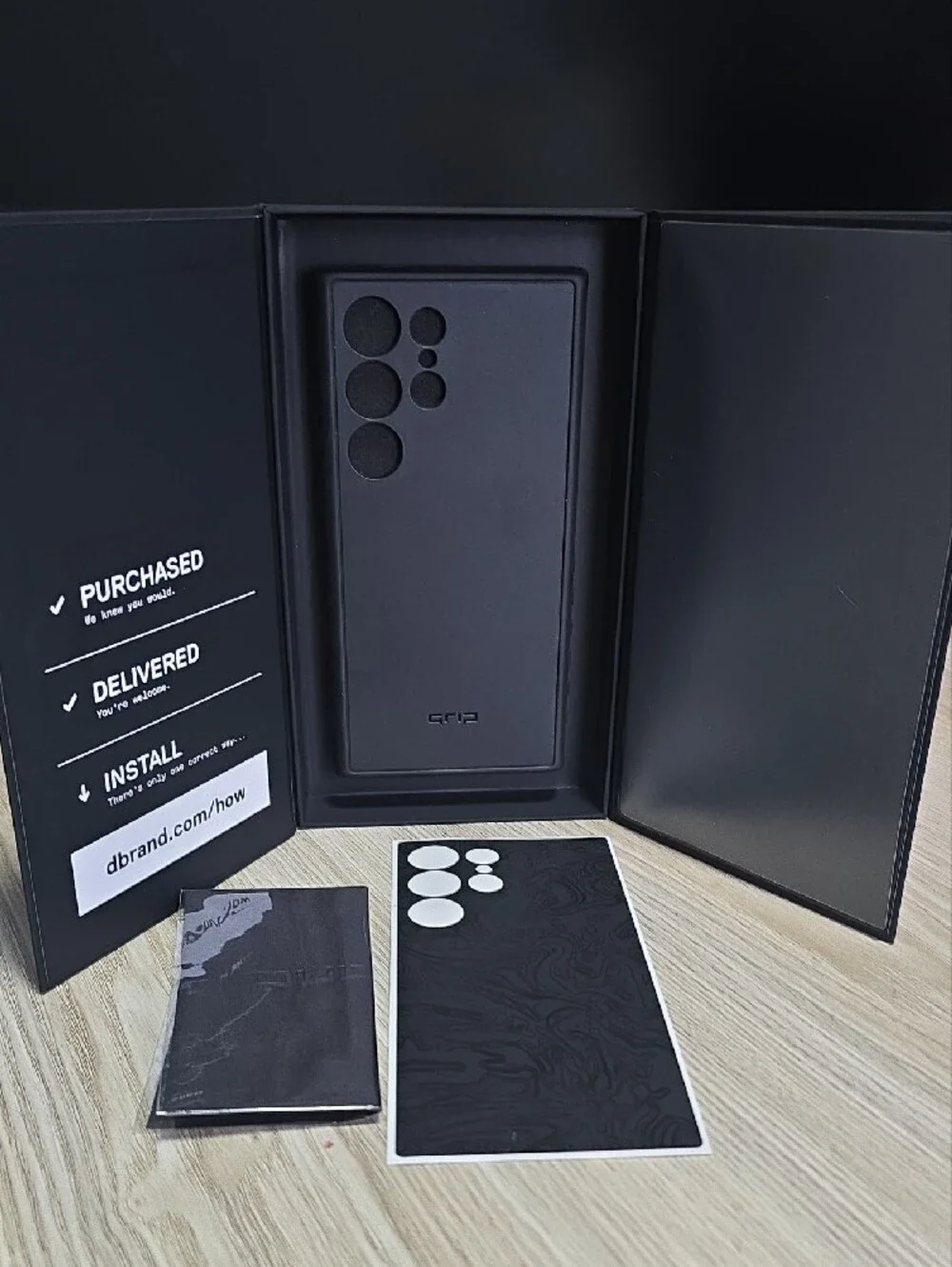 Dbrand box obsidian cleaning