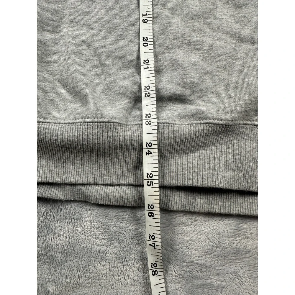 True Religion Mens Gray Buddha Embroidered Crewneck Sweatshirt Size Medium