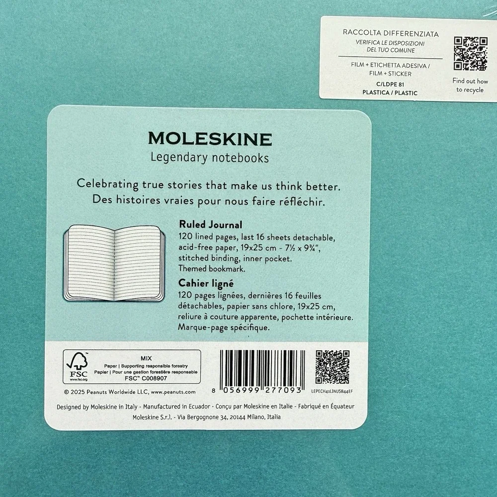 Moleskine brand new