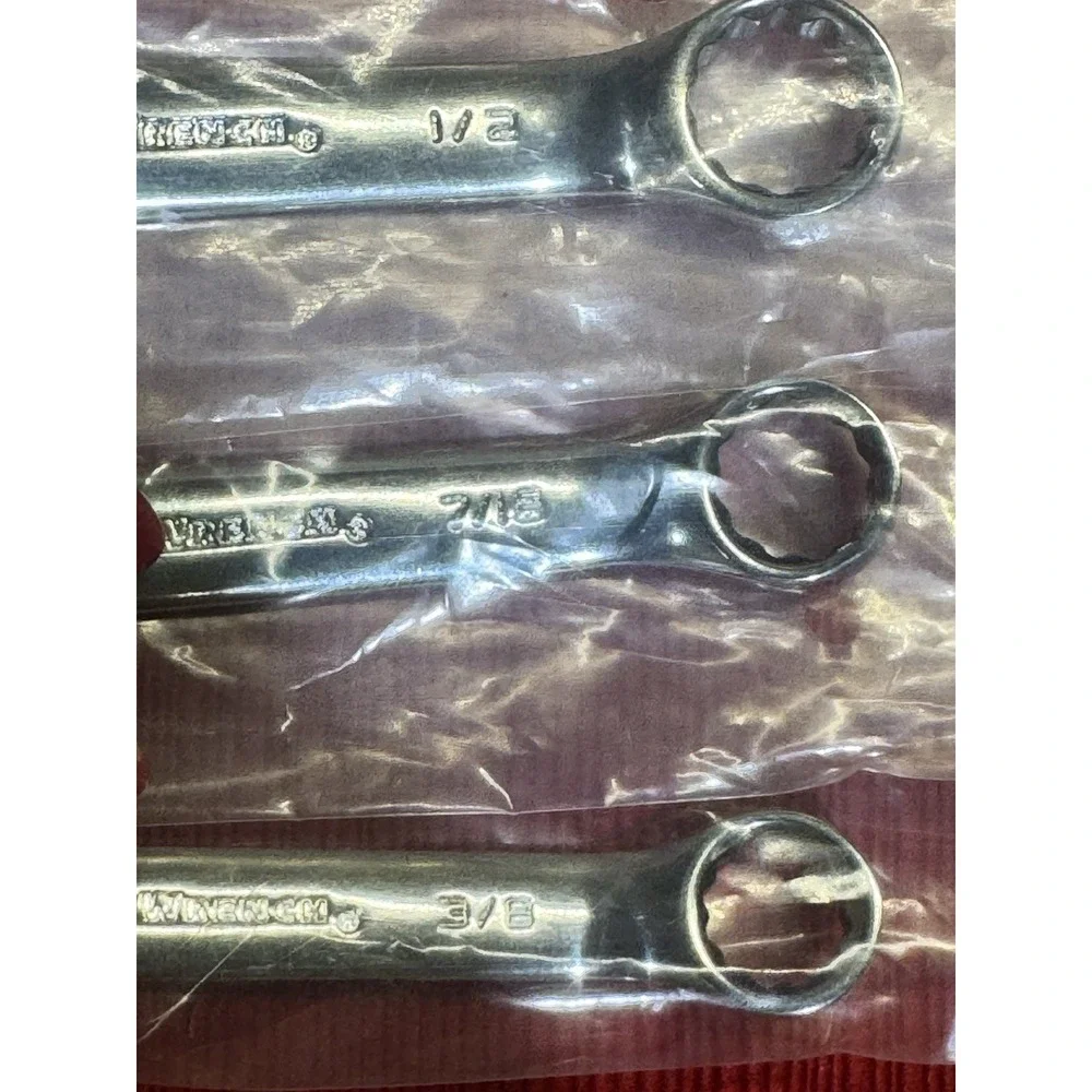 GearWrench 81905 10 Pc SAE Stubby Fixed Combination Wrench Set NEW In Sealed Pkg