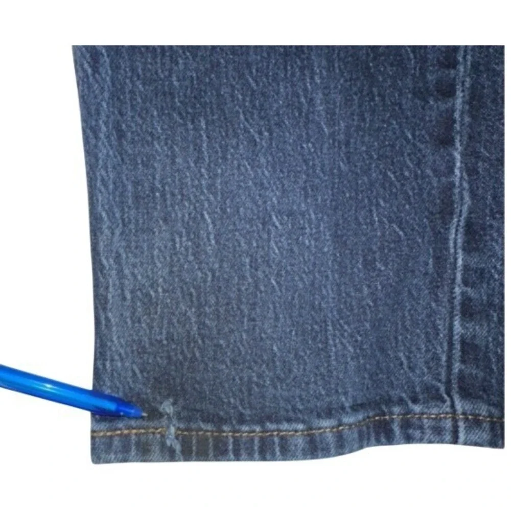 Levi's 505 Mens Jeans T32x32 (A30X29) Dark Wash Straight‎ Leg Denim Blue