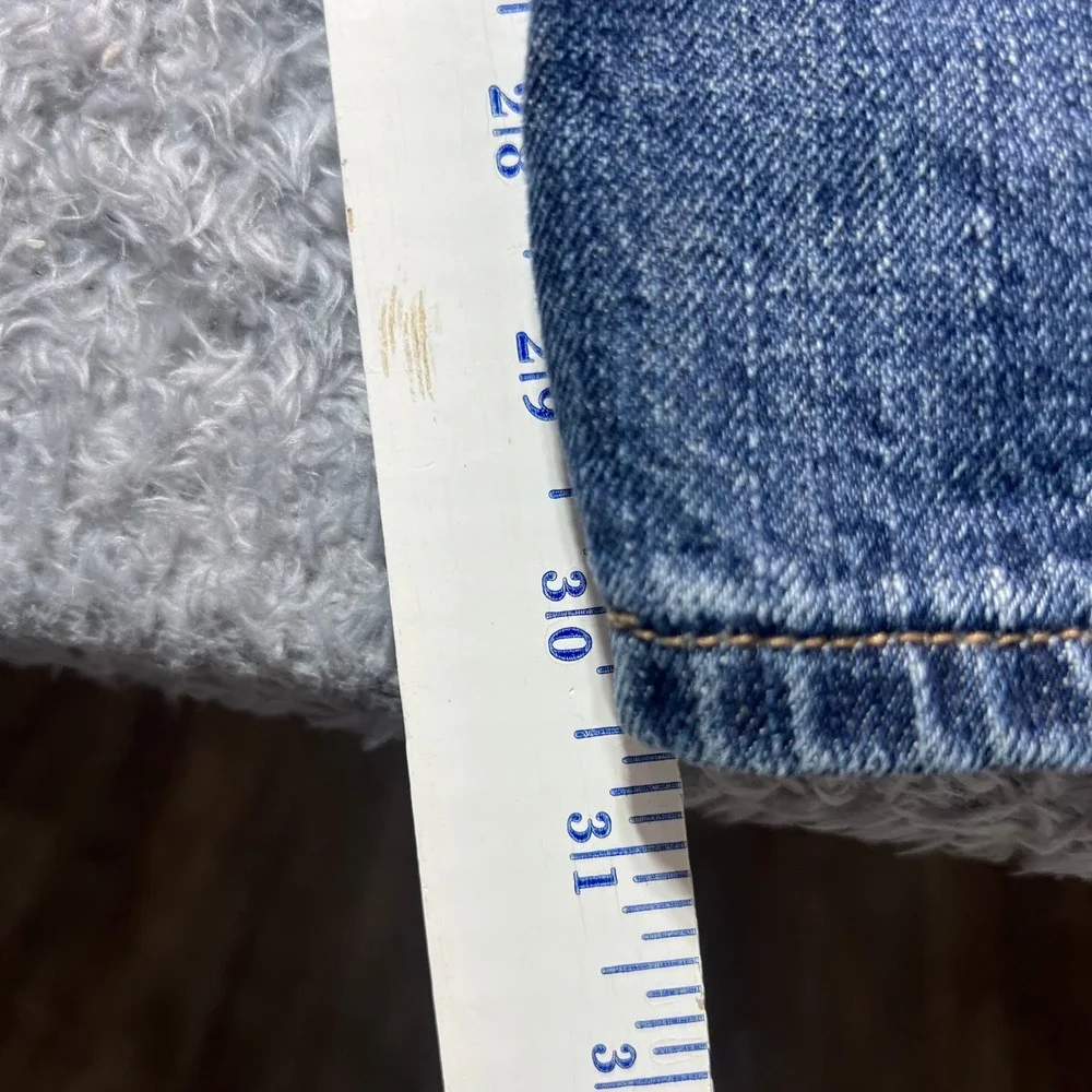 Levi's 559 Relaxed Straight Jeans Mens 38x32 Medium Wash Blue Denim