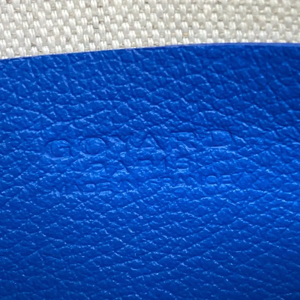 Goyard Plumet Shoulder Bag Coated Canvas Leather
