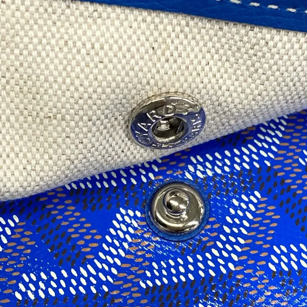 Goyard Plumet Shoulder Bag Coated Canvas Leather