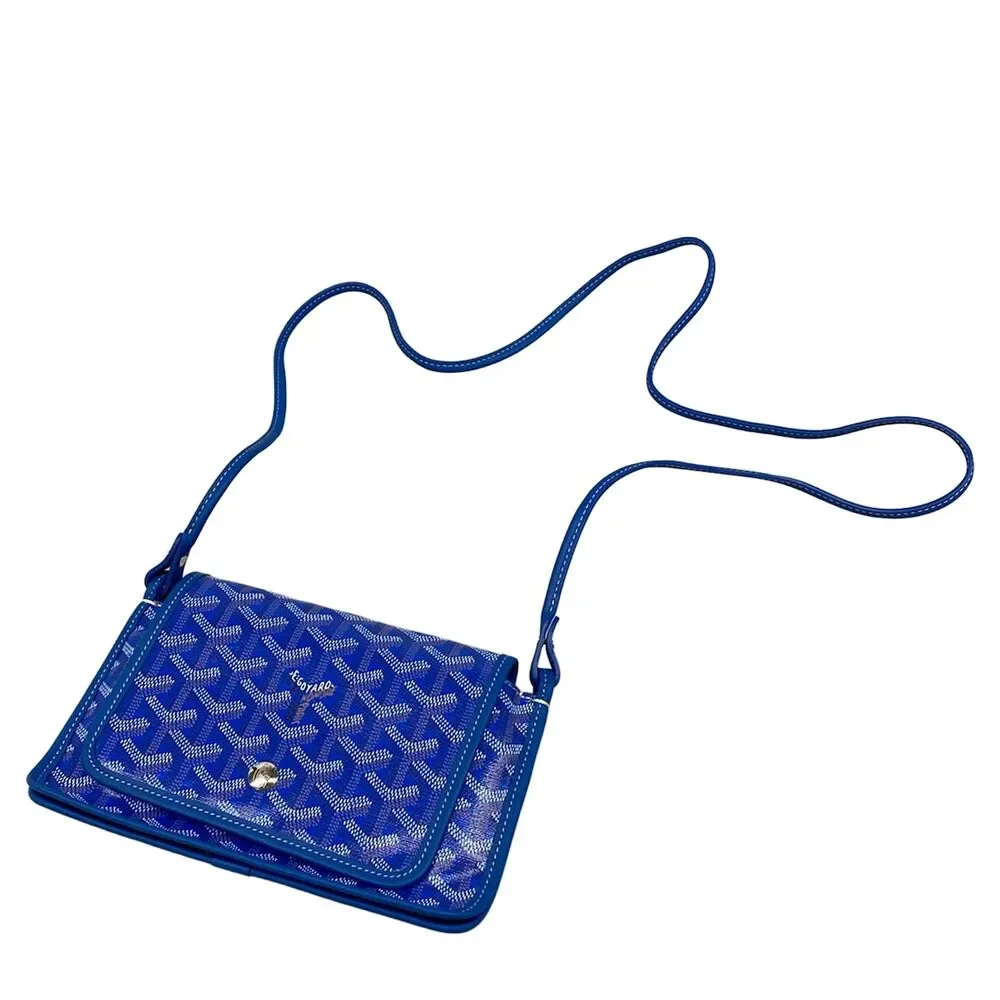 Goyard Plumet Shoulder Bag Coated Canvas Leather