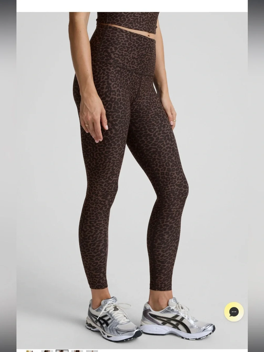 Beyond Yoga Espresso Leopard Softmark High Waisted Legging