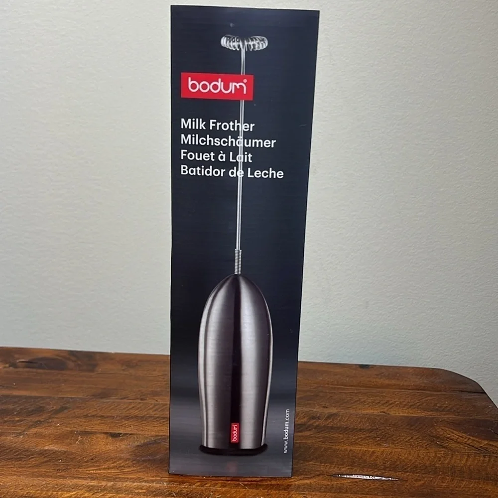 Bodum Schiuma Milk Frother - Stainless Steel