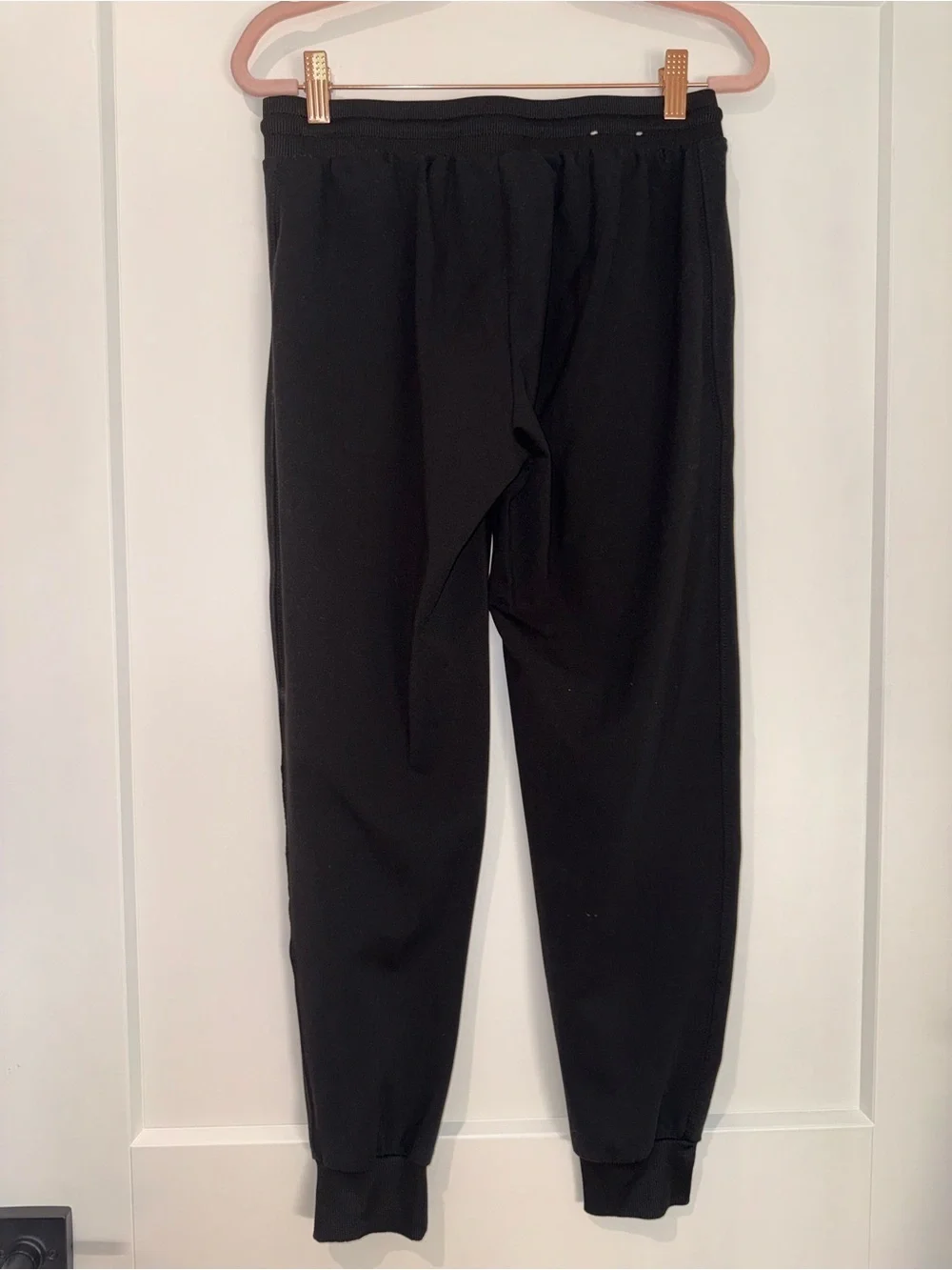 Rachel Zoe Black Jogger Pants Size Small Athleisure Drawstring Stretch
