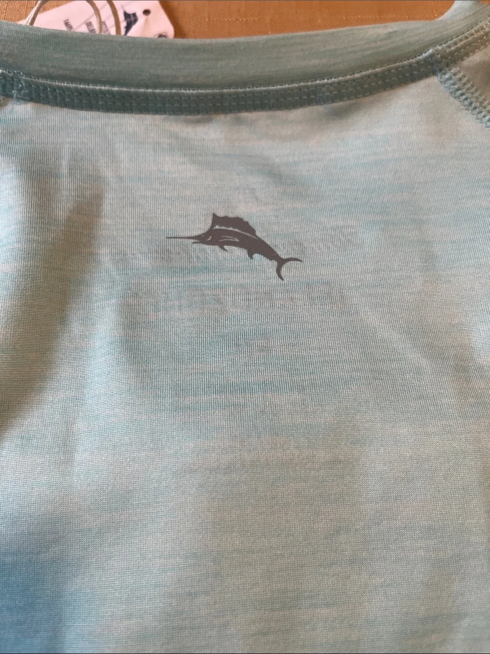 Tommy Bahama Men's Seafoam Short Sleeve Crew Neck Tee