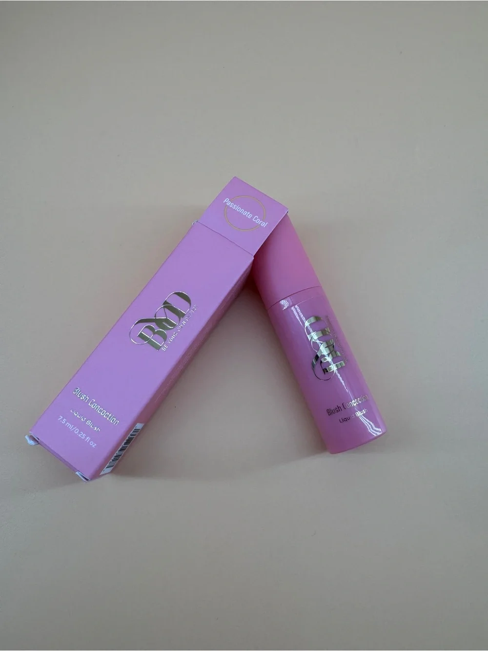 BYOD Be Your Own Desire Liquid Blush Passionate Coral 7.5ml / 0.25 fl oz