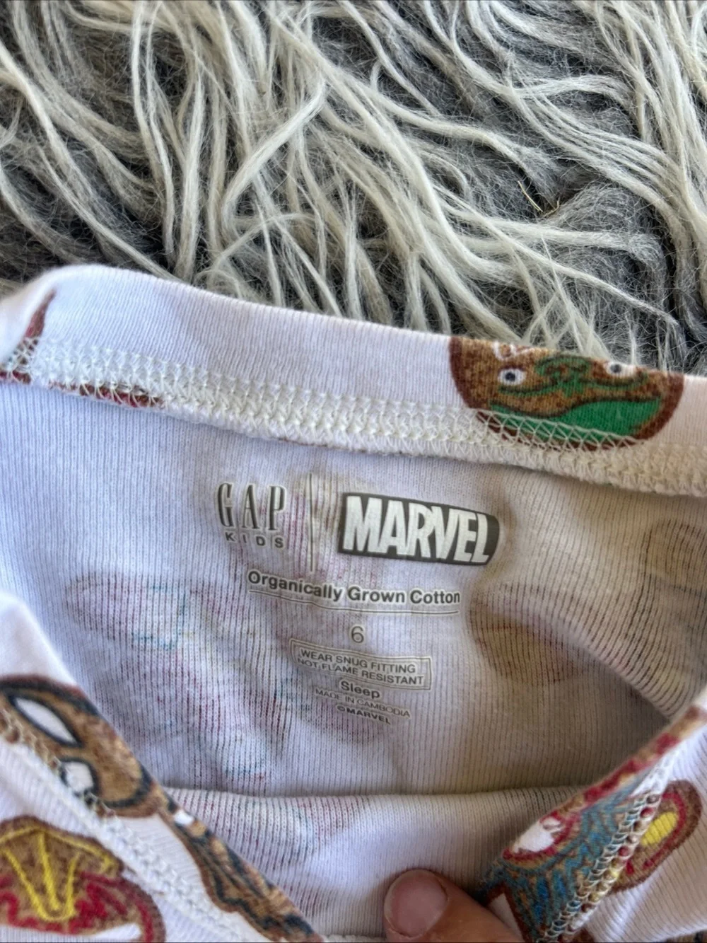 GAP marvel pj
