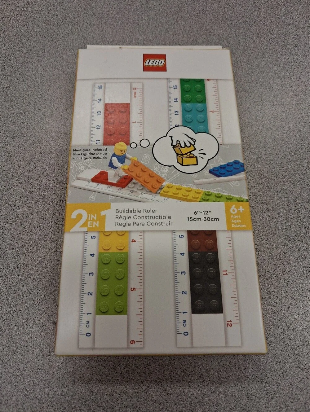 Lego Buildable Ruler
