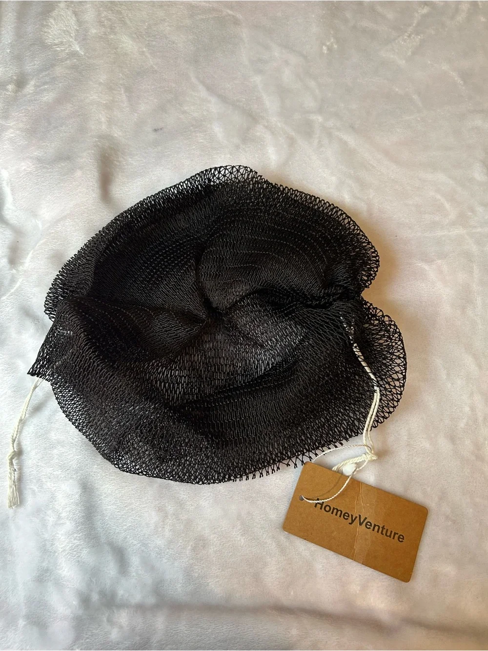 No brand black satin